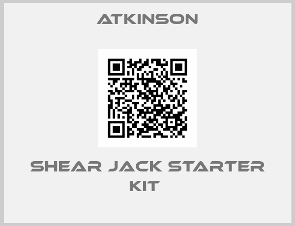 Atkinson-SHEAR JACK STARTER KIT 