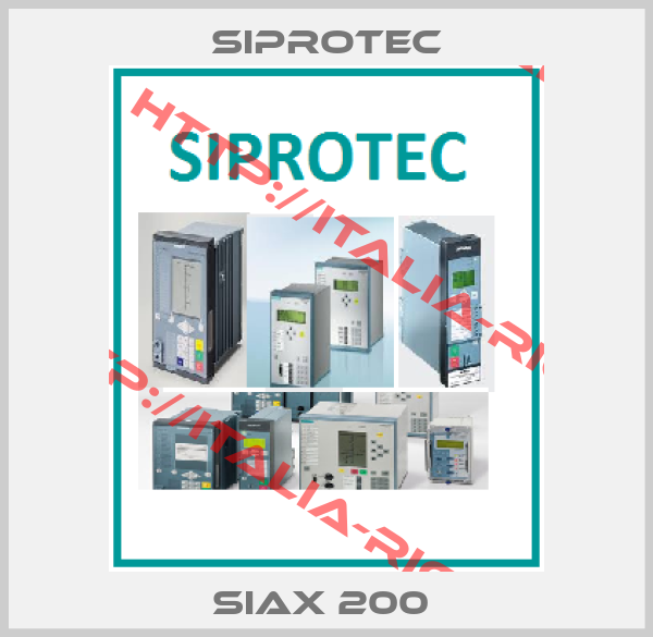 Siprotec-SIAX 200 