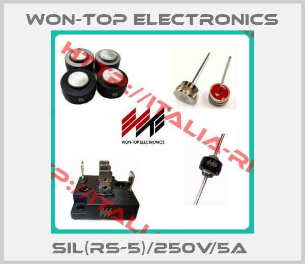Won-Top Electronics-SIL(RS-5)/250V/5A 