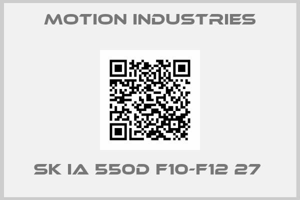 Motion Industries-SK IA 550D F10-F12 27 