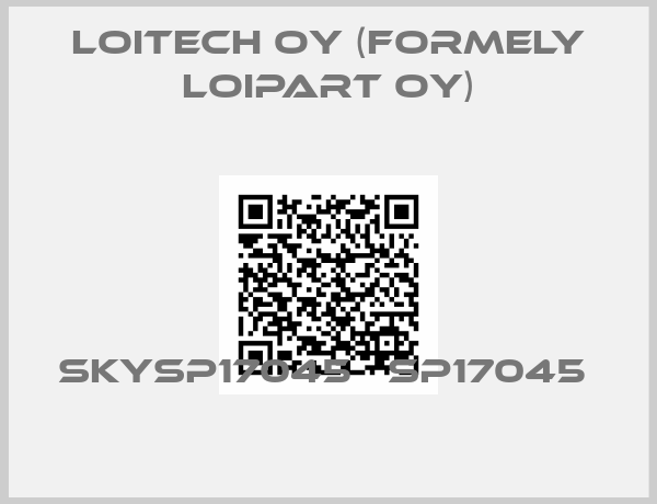 Loitech Oy (formely Loipart Oy)-SKYSP17045   SP17045 