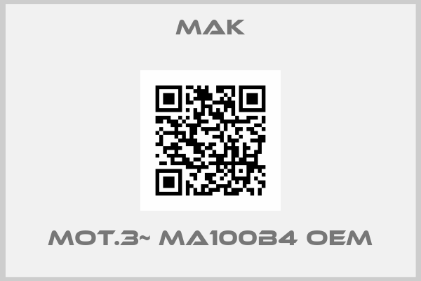 MAK-Mot.3~ MA100b4 OEM