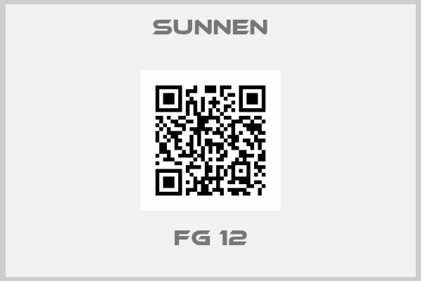 SUNNEN- FG 12
