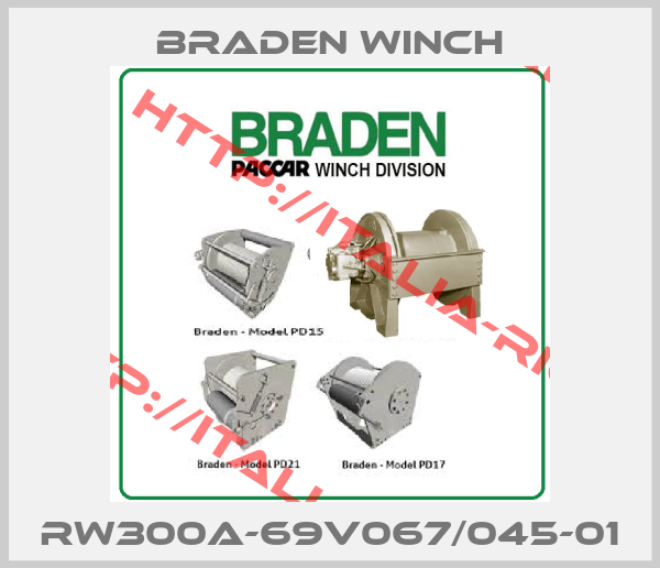 Braden Winch-RW300A-69V067/045-01