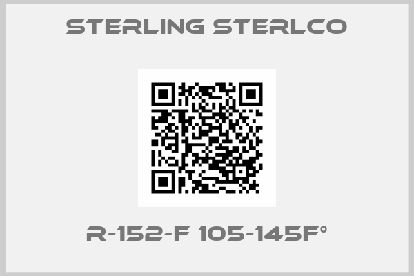 Sterling Sterlco-R-152-F 105-145F°
