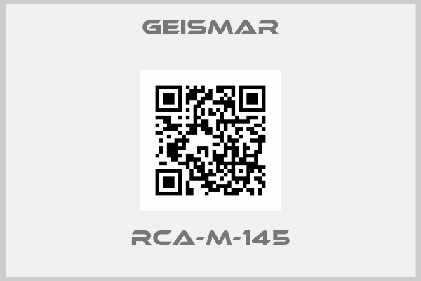 Geismar-RCA-M-145