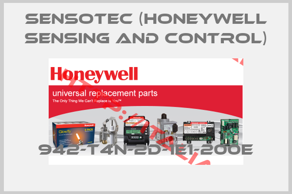 Sensotec (Honeywell Sensing and Control)-942-T4N-2D-1E1-200E