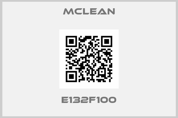Mclean-E132F100
