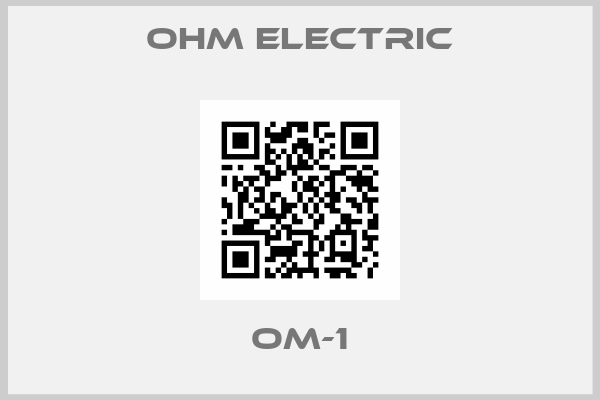 OHM Electric-OM-1