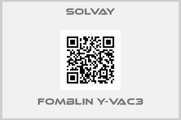 Solvay-Fomblin Y-Vac3