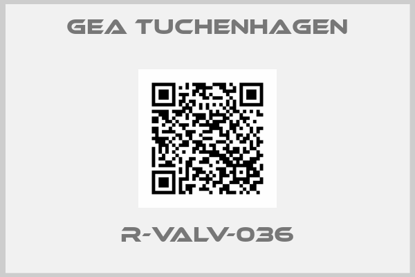 Gea Tuchenhagen- R-VALV-036