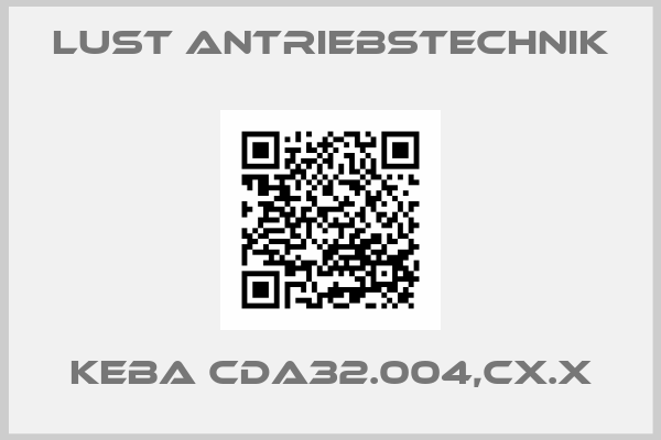 LUST Antriebstechnik-KEBA CDA32.004,Cx.x