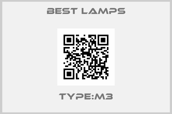 Best Lamps- Type:M3