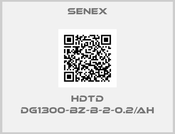 Senex-HDTD DG1300-BZ-B-2-0.2/AH