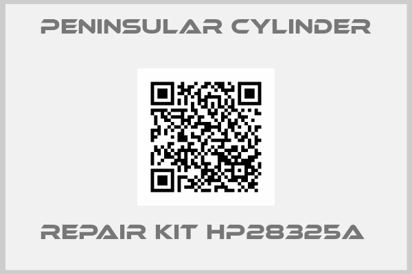 Peninsular Cylinder-REPAIR KIT HP28325A 