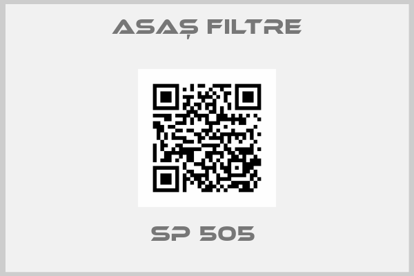 Asaş Filtre-SP 505 