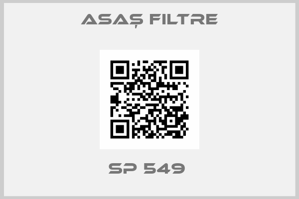Asaş Filtre-SP 549 