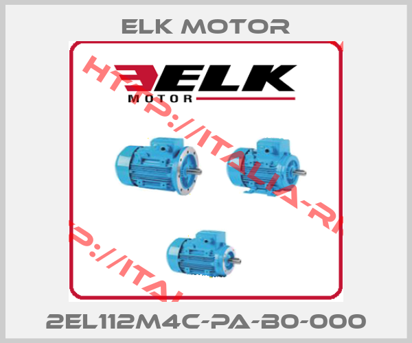 ELK Motor-2EL112M4C-PA-B0-000