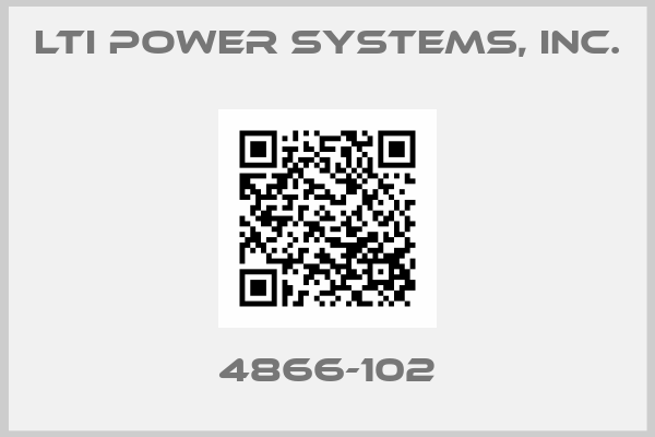 LTI Power Systems, Inc.-4866-102