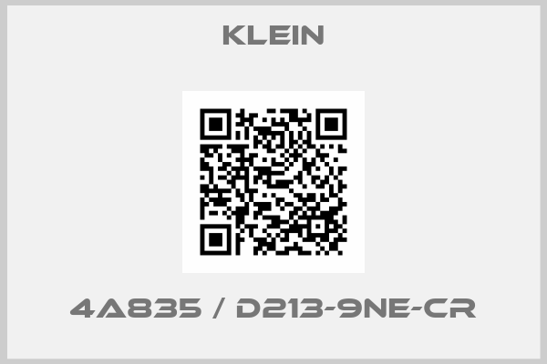 Klein-4A835 / D213-9NE-CR