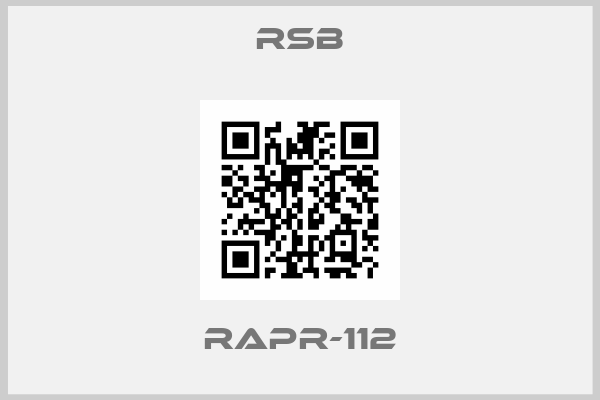 RSB-RAPR-112