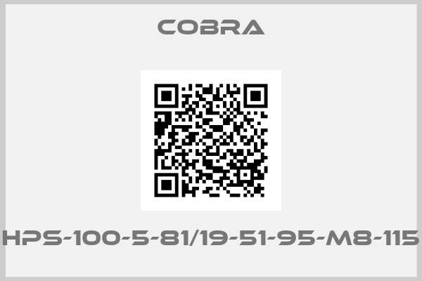 Cobra-HPS-100-5-81/19-51-95-M8-115