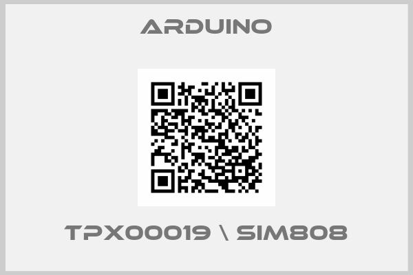 Arduino-TPX00019 \ SIM808