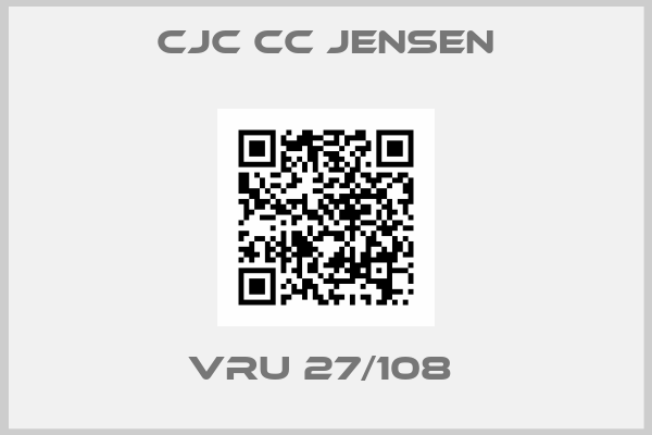 cjc cc jensen- VRU 27/108 