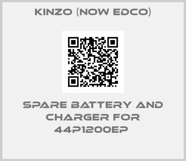 Kinzo (now Edco)-SPARE BATTERY AND CHARGER FOR 44P1200EP 