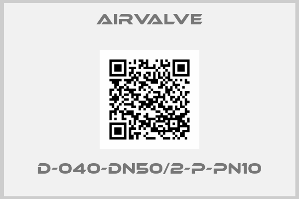 AIRVALVE-D-040-DN50/2-P-PN10