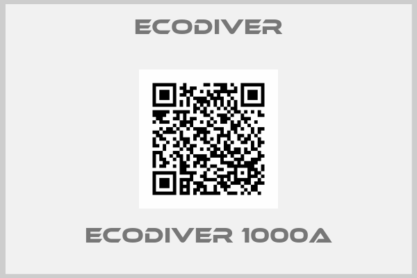 ECODIVER-ECODIVER 1000A