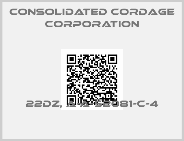 Consolidated Cordage Corporation-22DZ, A-A-52081-C-4