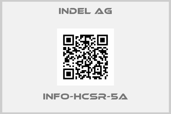INDEL AG-INFO-HCSr-5A