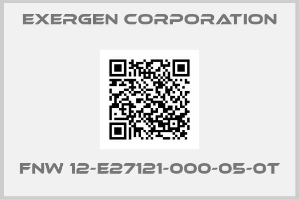 Exergen Corporation-FNW 12-E27121-000-05-0T