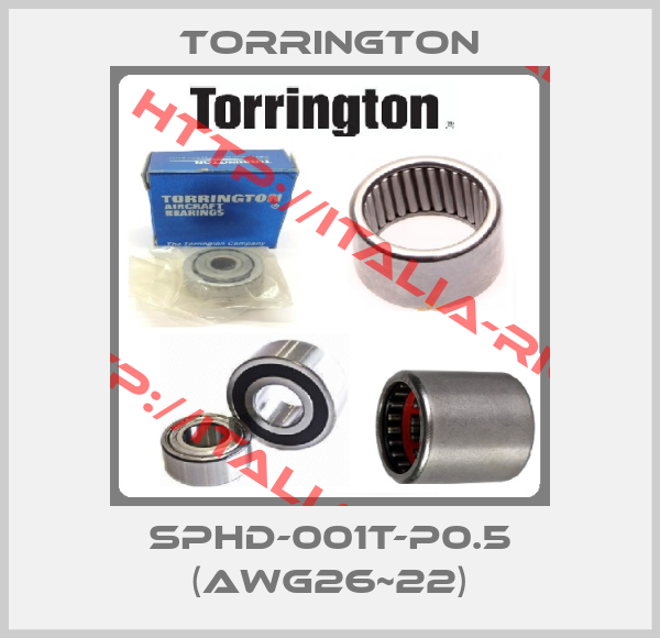Torrington-  SPHD-001T-P0.5 (AWG26~22)