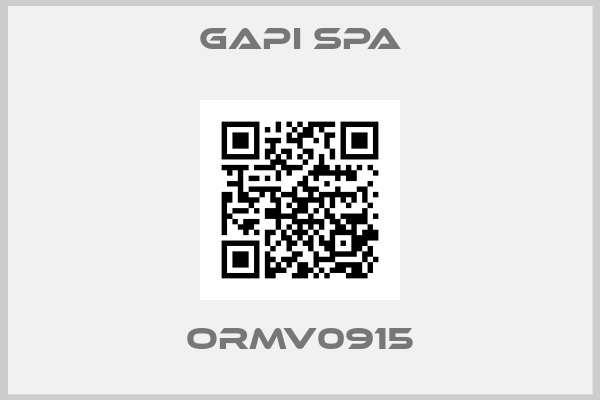 GAPI SPA-ORMV0915