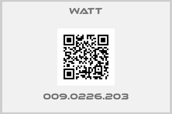 Watt-009.0226.203