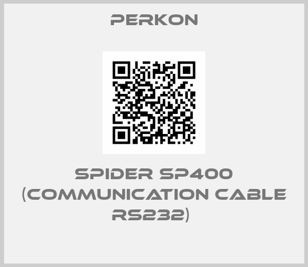 Perkon-SPIDER SP400 (COMMUNICATION CABLE RS232) 