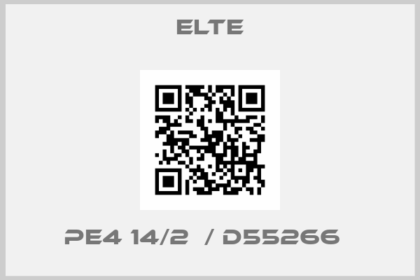 Elte-PE4 14/2  / D55266  