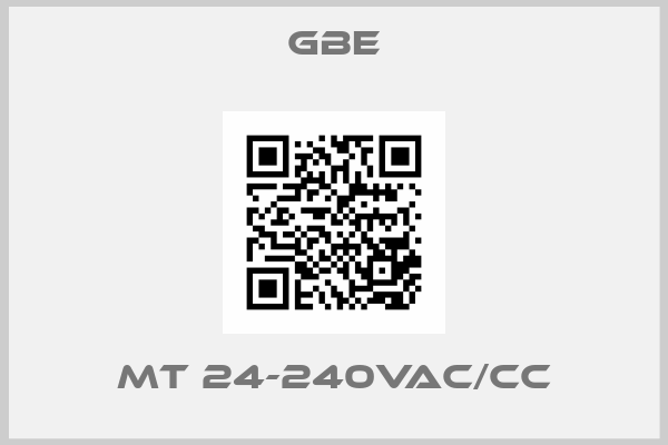 GBE-MT 24-240VAC/CC