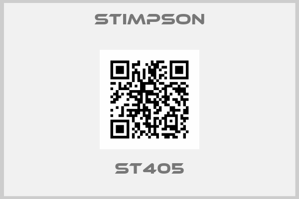 Stimpson-ST405