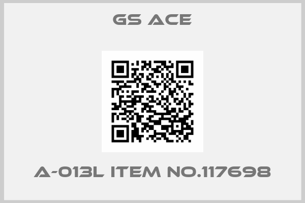GS ACE-A-013L Item no.117698