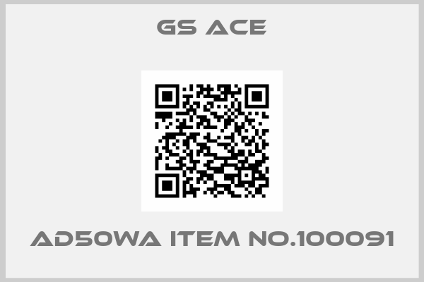 GS ACE-AD50WA Item no.100091