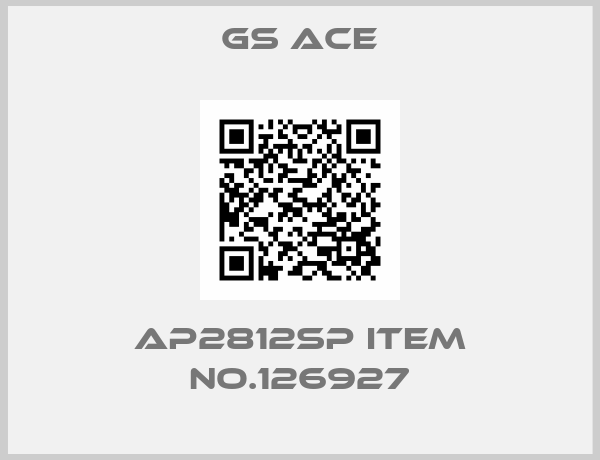 GS ACE-AP2812SP Item no.126927