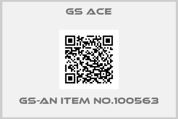 GS ACE-GS-AN Item no.100563
