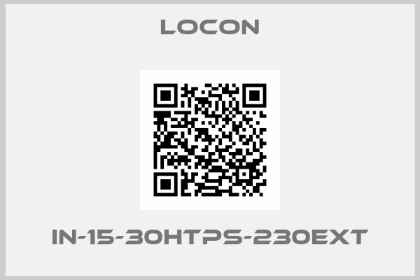 Locon-IN-15-30HTPS-230EXT