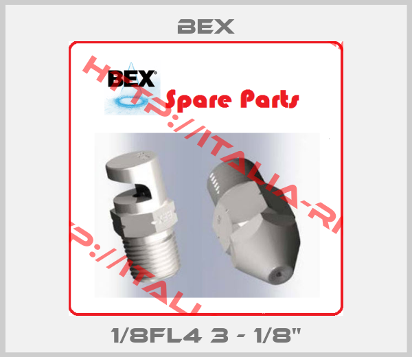 BEX-1/8FL4 3 - 1/8"