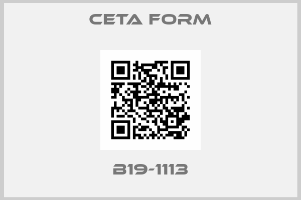 CETA FORM-B19-1113