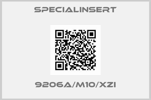Specialinsert-9206A/M10/XZI
