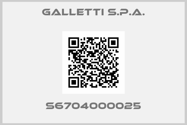 Galletti S.p.A.-S6704000025